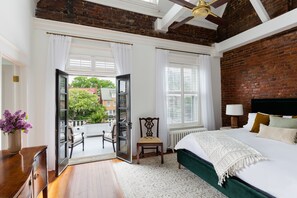 Chambre Premium, 1 très grand lit, non-fumeur, balcon