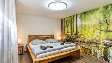 1 Schlafzimmer, kostenloses WLAN, Bettwäsche