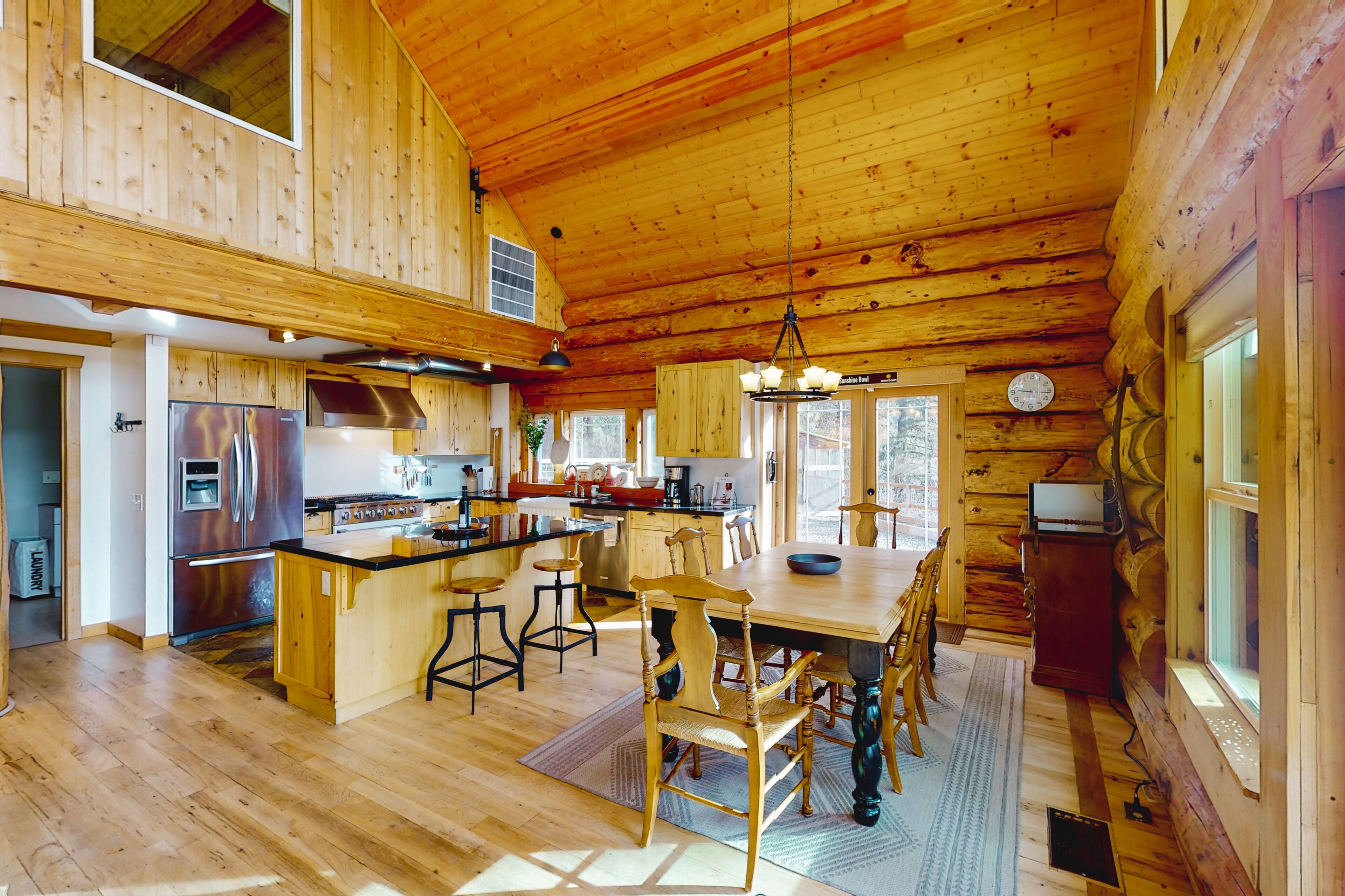 Inviting dog-friendly cabin with mountain view, hot tub, & central AC