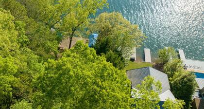 Updated Lake Arrowhead Home | Lakefront | Private Dock | Views | Pet Friendly | Pool & Tennis