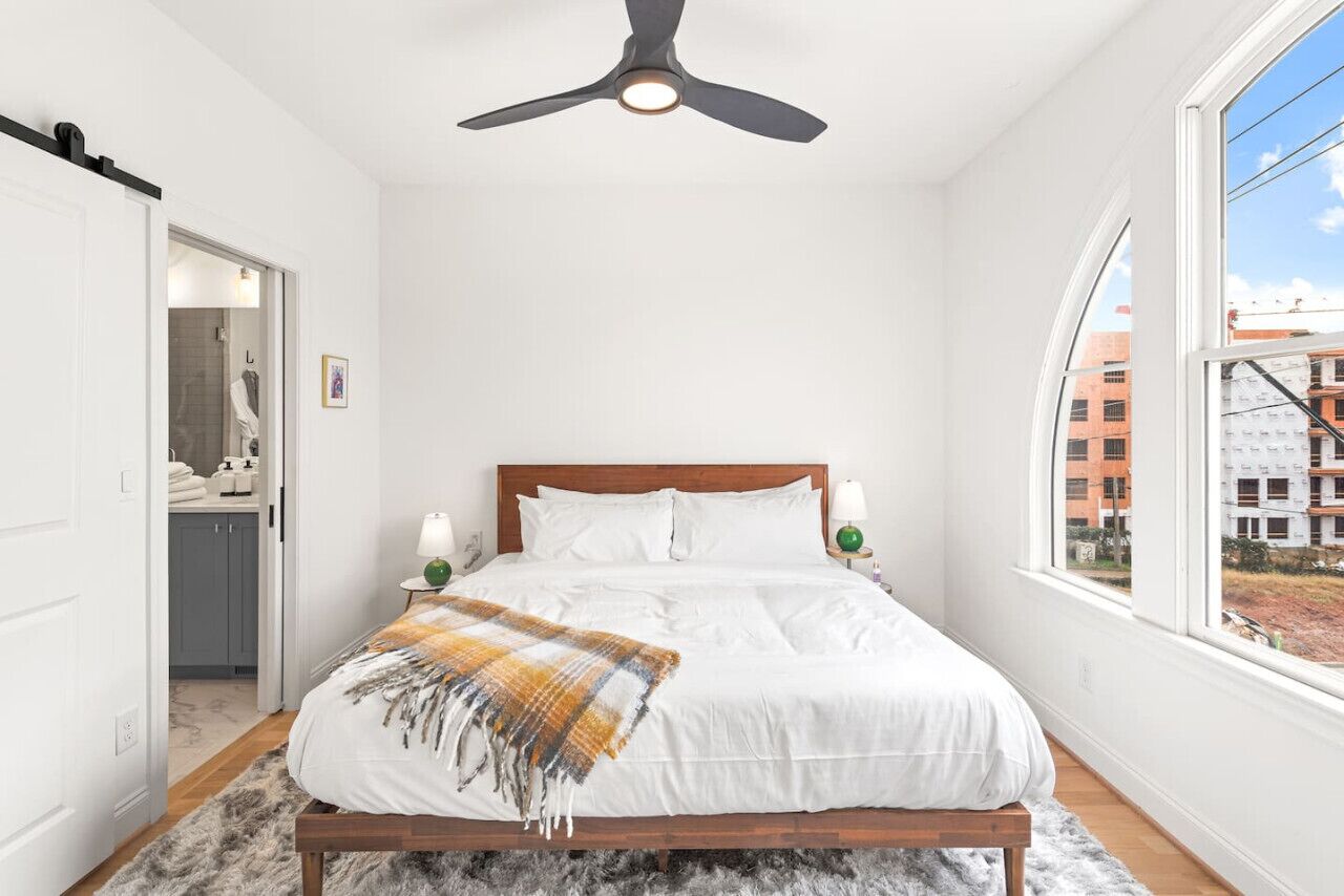 2 bedrooms, iron/ironing board, travel crib, WiFi