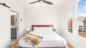 2 bedrooms, iron/ironing board, travel crib, WiFi