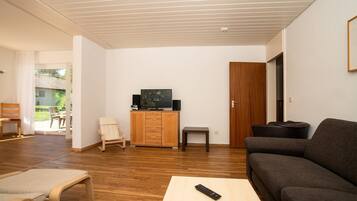 Fernseher, Tischtennisplatte