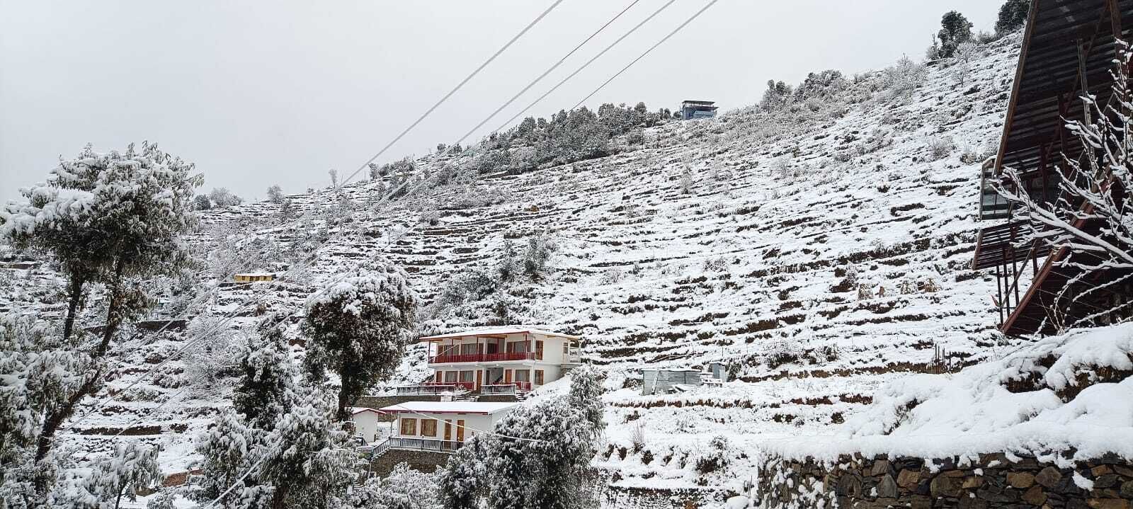 Fassade der Unterkunft