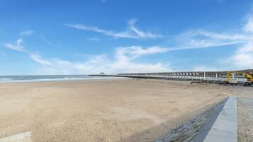 Accommodatie ligt op het strand