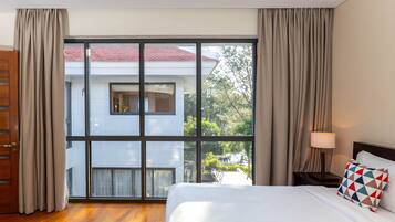 4 bedrooms, soundproofing, free WiFi