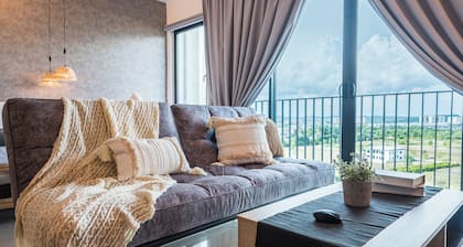 5P Luxury Studio 3min To Setia City Mall