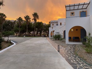 Façade de l’hébergement