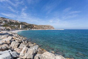 Accommodatie ligt op het strand
