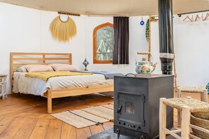 1 slaapkamer, beddengoed