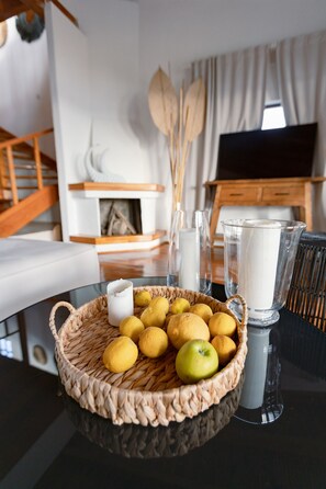 Exclusive Duplex | Living area | LED TV - Panjur Hotel Söğüt Village (+16 Adult only) (Marmaris)