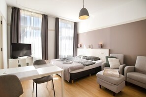 1 soverom, wi-fi og sengetøy