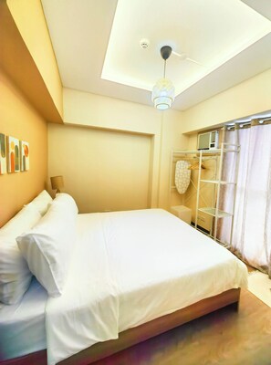 2 bedrooms, free WiFi, bed sheets, wheelchair access - SPACIOUS and RELAXING 2BR Condo with Primevideo & WIFI (Quezon City)