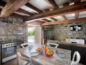 Dining - Villa Palachina Antishova by Interhome (Labin)
