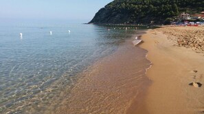 Beach nearby, beach towels