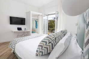 2 Schlafzimmer, Zimmersafe, Bügeleisen/Bügelbrett, Reisekinderbett