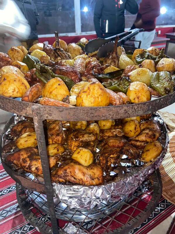 Mini-fridge, coffee/tea maker, electric kettle