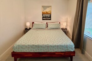 6 bedrooms, iron/ironing board, travel crib, WiFi (free)