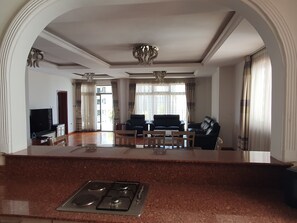 Premium Apartment, City View | Private kitchen | Microwave, dishwasher - Rankset Guesthouse apartment (Addis Ababa)