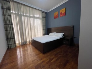 Deluxe Apartment, City View | Desk, laptop workspace, free WiFi, bed sheets - Rankset Guesthouse apartment (Addis Ababa)