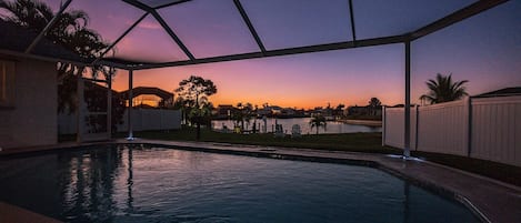 Una piscina climatizada