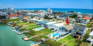 Exterior - Channel-Front Home with Private Pool and Hot Tub (Garden City Beach)