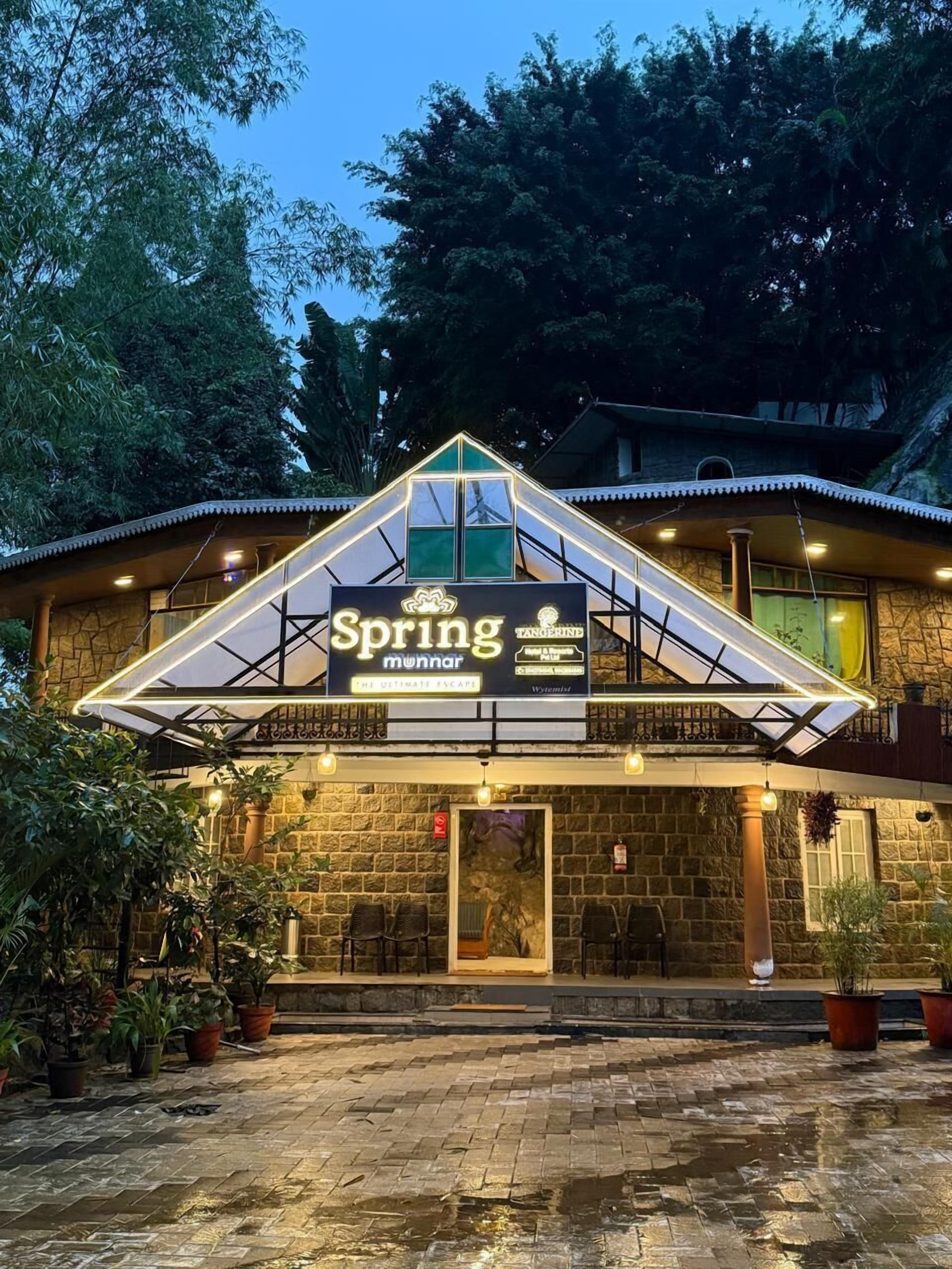 Façade de l’hébergement