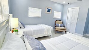 3 bedrooms, desk, iron/ironing board, WiFi