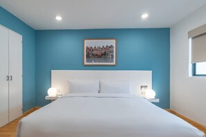 2 bedrooms, iron/ironing board, travel crib, WiFi