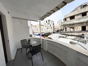 City Loft, Balcony | Balcony - AspenTLV - Hacarmel Market Apartments (Tel Aviv)