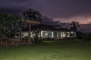 Façade de l’hébergement