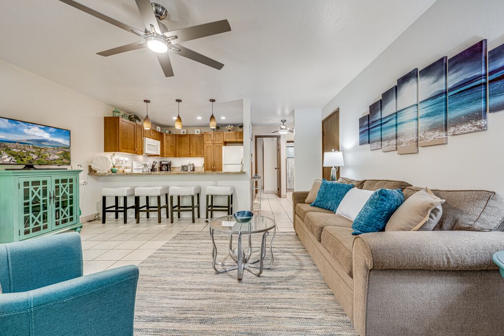 Brand New Coastal Chic One Bedroom Condo Across the Street from Beach