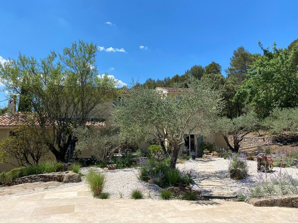 المنطقة المحيطة بالمنشأة