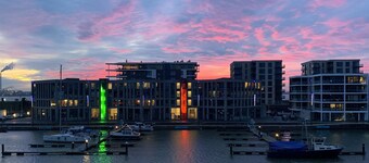 Apartment in perfect location directly at the marina, great view