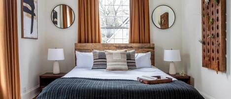 2 chambres, bureau, Wi-Fi, draps fournis