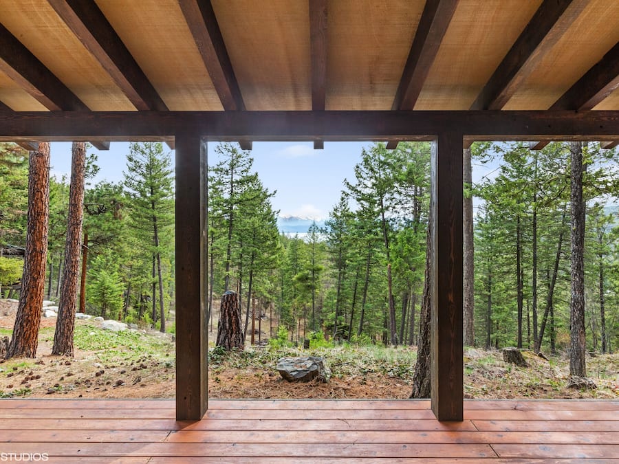 Eenvoudig huisje | Terras