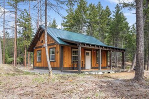 Modern Cabin | 1 bedroom, blackout curtains, iron/ironing board, free WiFi - Whispering Pines cabin rentals (Lakeside)