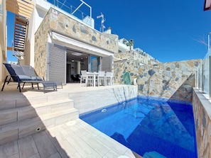 Pool - Villa with pool, close to the beach (Los Alcazares)