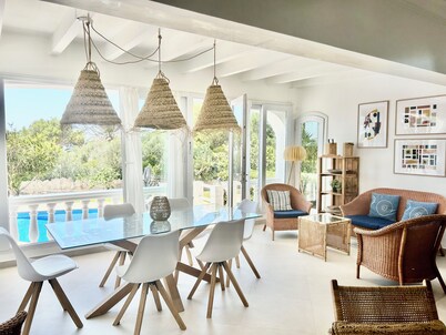 Villa Binisafuller, vue Mer, Piscine Privée