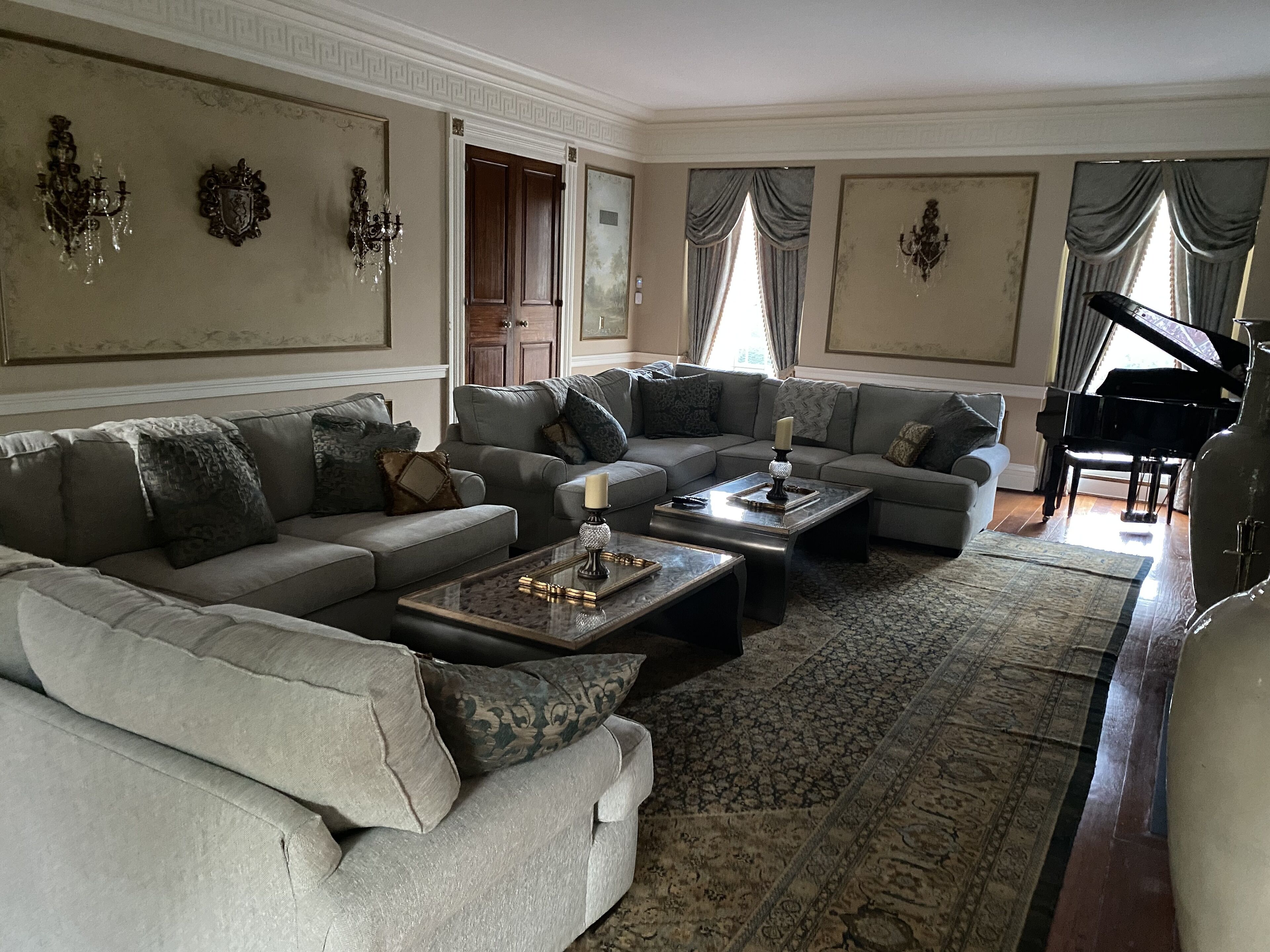 Grand 13,000 sq. ft. Estate on 5 acres in gated community with Swim Spa/ Hot Tub