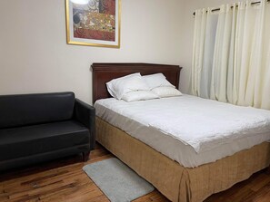 1 slaapkamer, een kluis op de kamer, gratis wifi, beddengoed