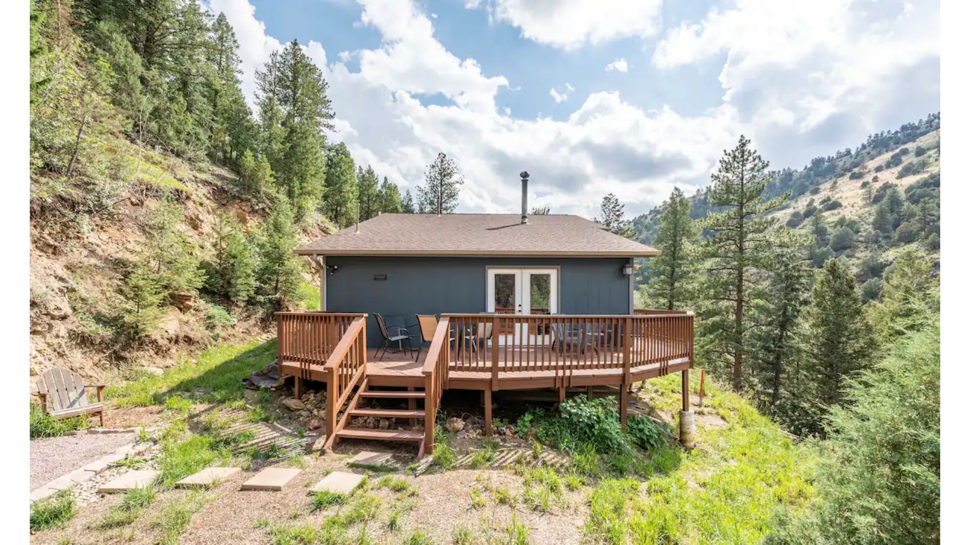 Feel Deep In The Rockies While Being .9 Miles from the Center of Idaho Springs