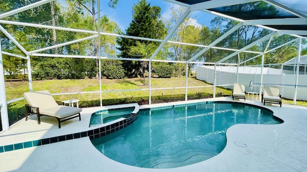 Piscine chauffée