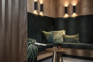 Un sauna, baño turco