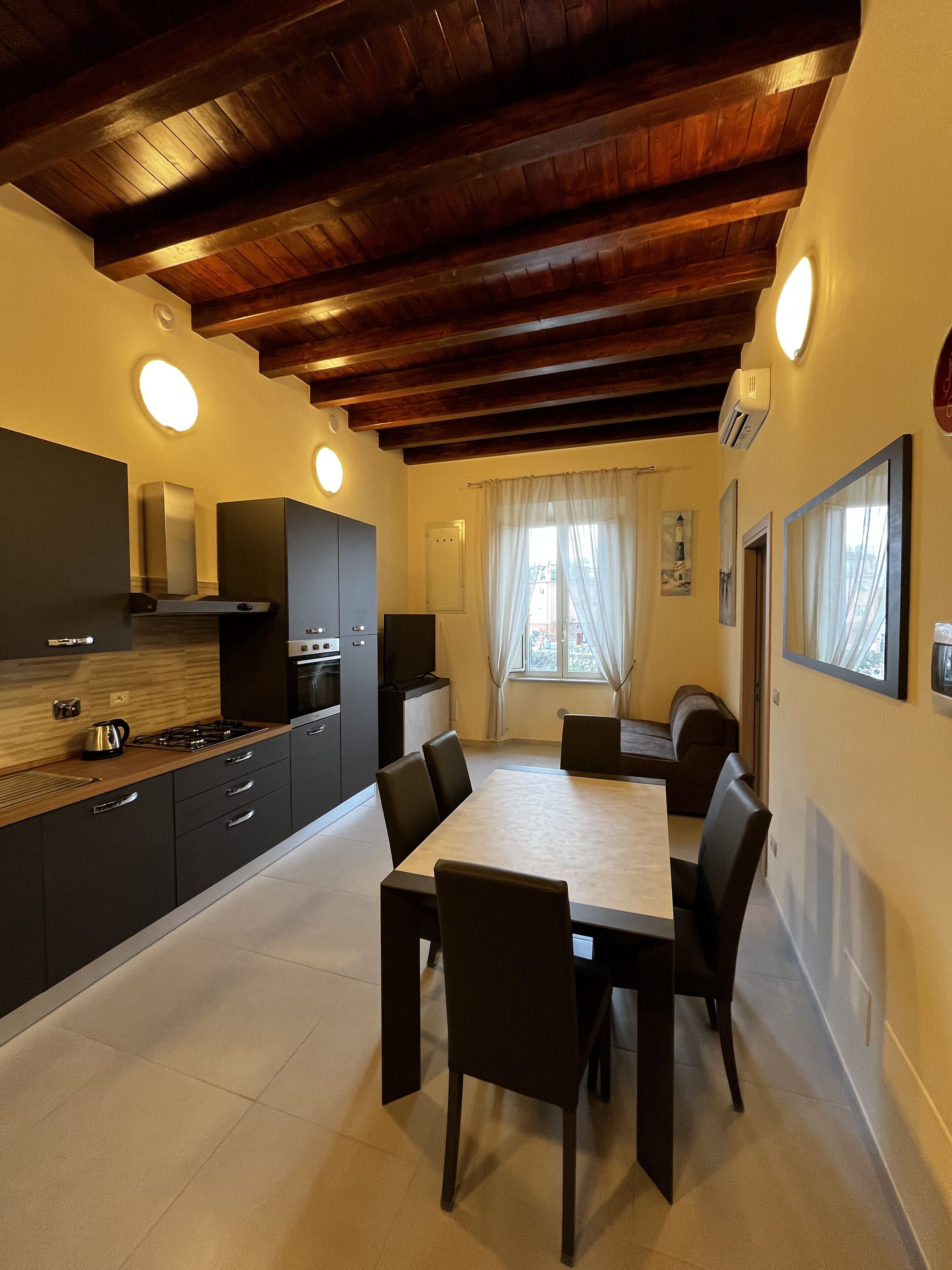 Comfort Apartment | Living area | 40-inch Smart TV with digital channels, TV