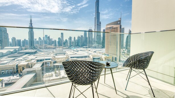 Property grounds - Elegant 2BR at Downtown Views Downtown Dubai by Deluxe Holiday Homes (Dubai)