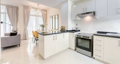 Charismatic 3BR Townhouse at DAMAC Hills 2 Albizia by Deluxe Holiday Homes