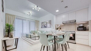 Dining - Exquisite 2BR at Zahra Breeze Dubailand by Deluxe Holiday Homes (Dubai)