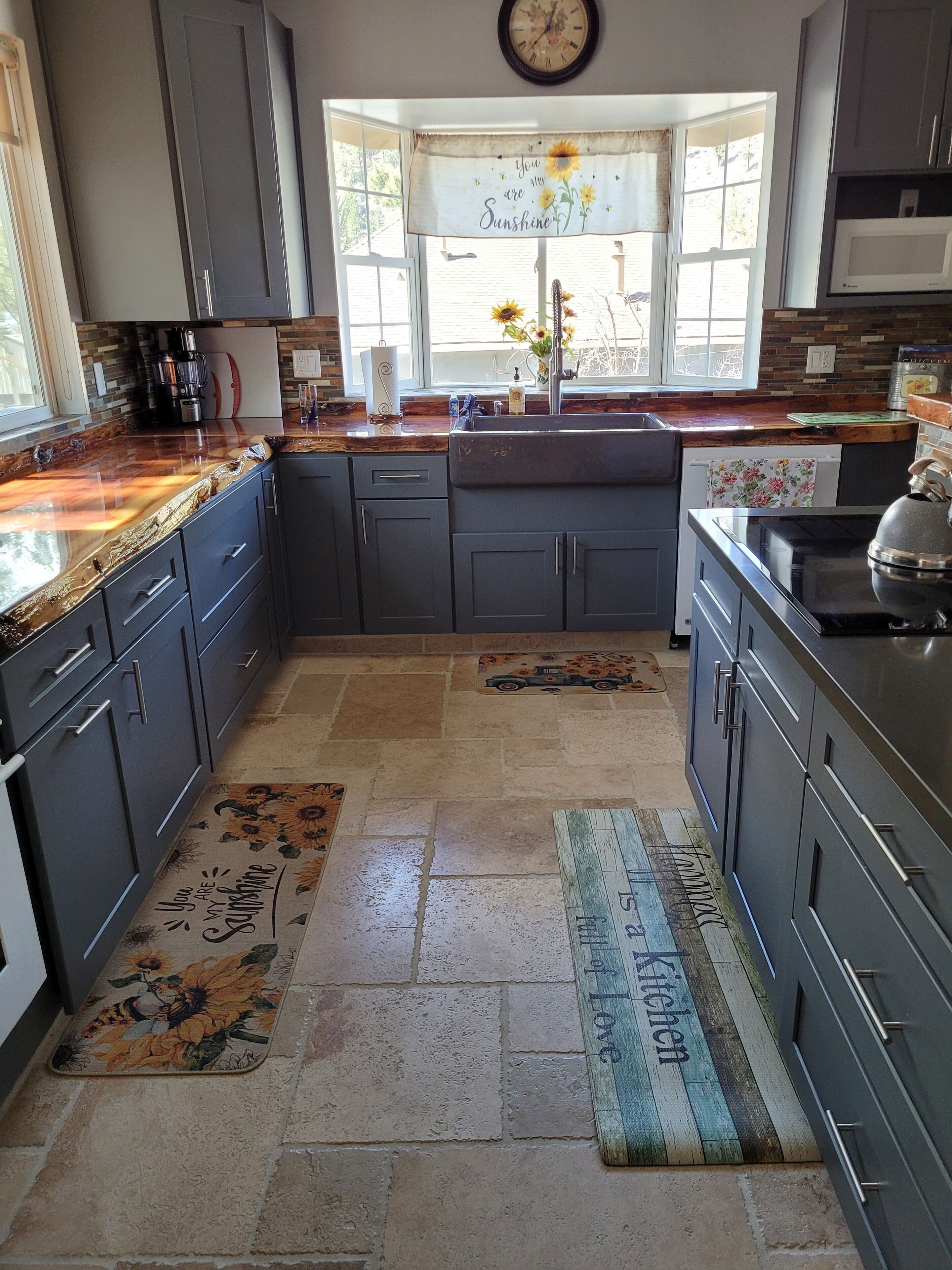 Completely remodeled home. Hot tub on the back deck with beautiful views!