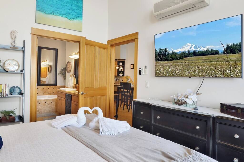 2 Schlafzimmer, Bügeleisen/Bügelbrett, kostenloses WLAN, Bettwäsche